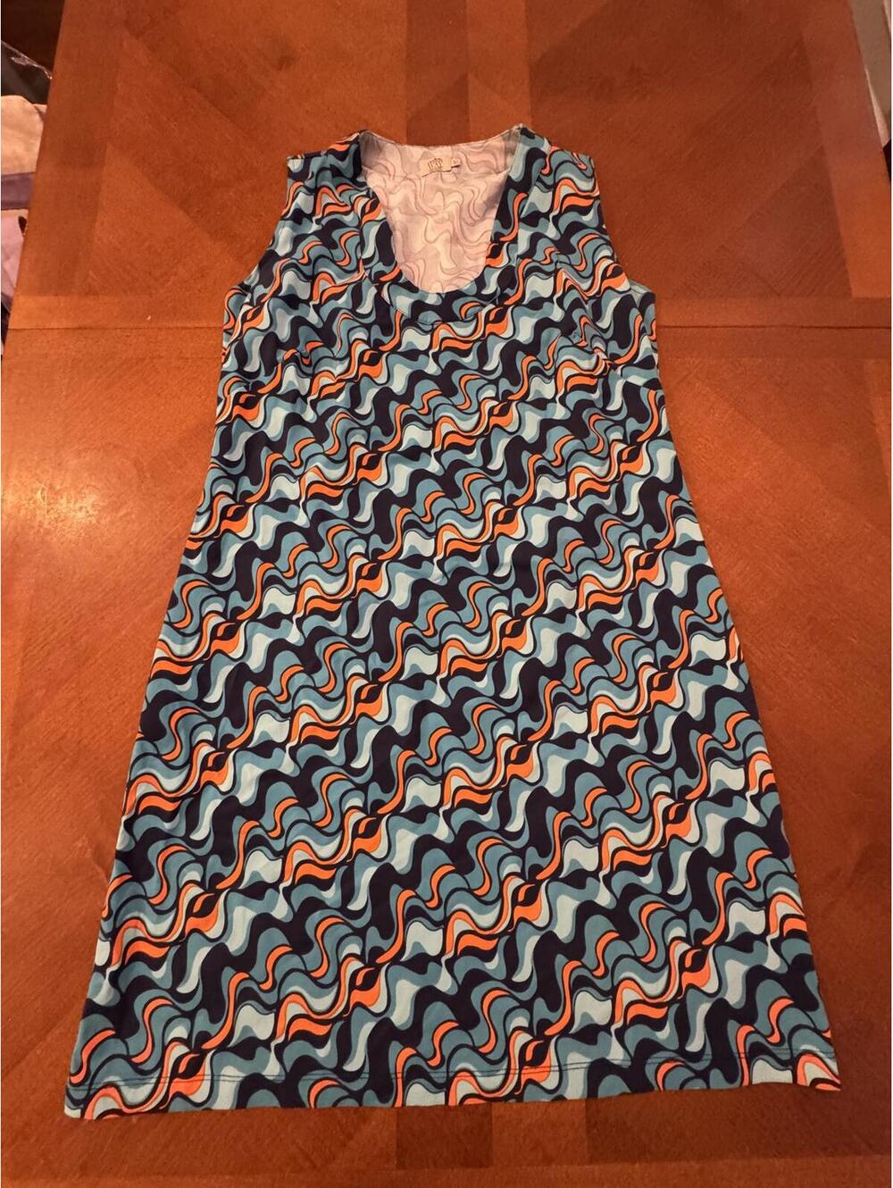 Katherine Way XL Sleeveless Patterned Dress